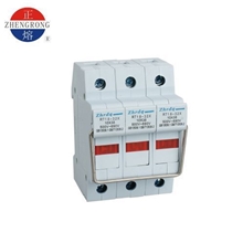 <厂家直销-上海矿龙正浩熔断器>RT18-63-3P圆筒帽形底座