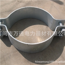 生产制造10KV铁附件电力金具横担抱箍拉线棒垫铁避雷针