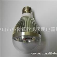 小榄LED灯泡，LED节能灯，E27螺口3w欧迅照明厂家批发