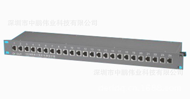 24路千兆计算机网络信号防雷器/数据信号防雷器/程控交换机防雷器