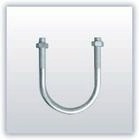 专业生产高亮度镀锌U型卡箍（各种管夹管卡、卡箍抱箍、丝柱）