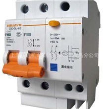 上海华通ZB30L-32小型漏电断路器3PC型照明厂家直销绝对正品