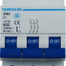 天水二一三低压断路器GSB2~415v3p