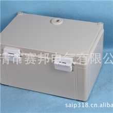 供应400*300*160塑料防水配电箱工业透明盖防水箱进线箱防水箱