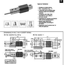 HBMZ6FD1/C3称重传感器