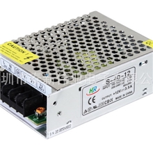 厂家生产供应供应照明电源12V/40W功率铁壳开关电源