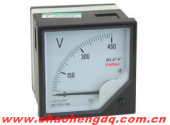 潮恒直销6C2-V直流电压表外形尺寸:80*80电流电压表