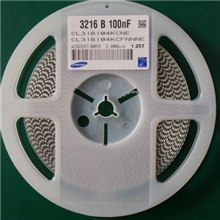 贴片电容三星104K100VX7R1206;CL31B104KCFNNNE