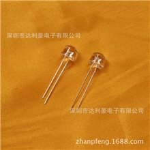 厂家长期供应F5草帽短脚500-600LM全系列蓝色LED发光二极管