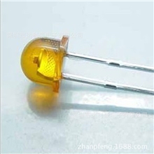 厂家大量生产优质F5草帽黄光短脚发光二极管300-400LM全系列