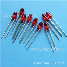 供应F5圆头鼠标红光短脚10000-12000LM全系列直插LED发光二极管