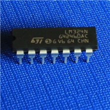 ST原装新品LM324DIP-14库存现货可开17%税票