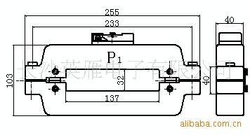 供应LXZK-0.66系列开口式电流互感器孔径137&times;32-2000A/5A