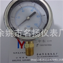 压力仪表厂直销轴向径向耐震压力表