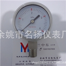 供应Y系列全不锈钢压力表,防爆压力表,仪器仪表