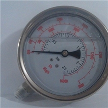 流量表Y100微压表2.5BAR管道流量表