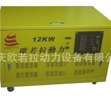 【厂家直销】欧若拉汽油12KW发电机静音，高效，品质保证