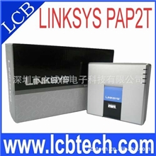 批发思科全新现货linksysPAP2T双口网关