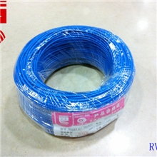 【全铜保证】厂家直销多股单芯软线国标RV1.0平方颜色齐全