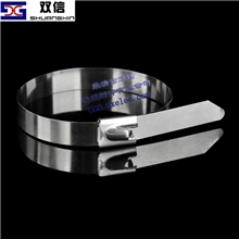 厂家供应高品质白钢不锈钢扎带电缆扎带大量各种扎带批发