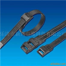 供应双扣式尼龙扎带