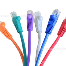 成品网线厂家好水晶头网线纯铜过测试超五类网线六类网线安普网线