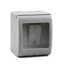 saipwell/赛普SP-1GBS单联开关双路防水开关单联防潮开关