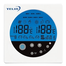 供应水地暖液晶温控器水采暖液晶温控器