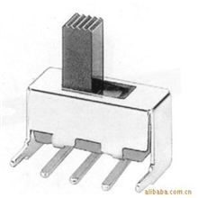 优势供应拨动开关SS-12F24(1P2T)/直立弯脚拨动开关