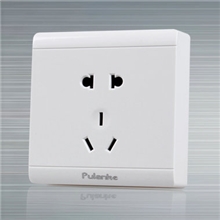 明装五孔插座、全PC阻燃材料、不裂后座、低价位、明装墙壁插座