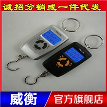【OEM】威衡正品汉字显示双精度45kg手提电子秤手提秤弹簧