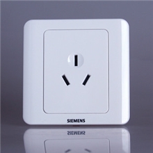 西门子开关插座远景雅白空调插座16A三孔插座西门子正品代理