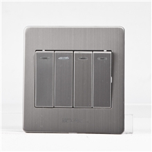 名锐室内墙壁开关插座品牌代理加盟、墙壁开关代理批发四开双控