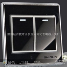 厂家直销86墙壁开关、墙壁插座、开关、86开关家用开关