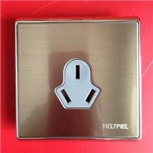 厂家出售墙壁开关/钢架结构/16A三孔/86-新金刚