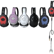 普乐购3合1音乐播放器5色可选耳机式MP3厂家直销