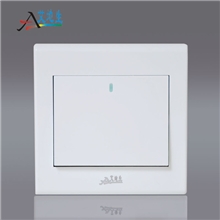 一位开关单控艾地生开关插座工程开关工程墙壁开关插座满包邮