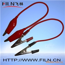 〖厂家直销】供应带线电瓶充电鳄鱼夹XL2-5飞林FILN