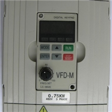 二手台达变频器VFD007M43B380V0.75KW