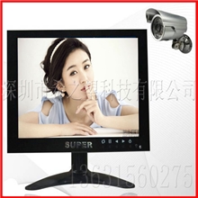 批发7寸8寸金属壳液晶监控器LED高分清屏1024*768、1280*1024