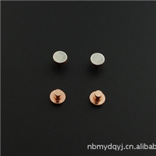 供应优质纯银触点加工专业生产