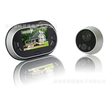 现货批发3.5寸带拍照电子猫眼电子可视猫眼可视门铃拍照猫眼