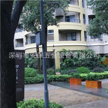 厂家设计生产监控立杆,4米立杆,华侨城景区监控立杆