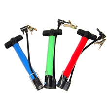 直柄彩钢高压自行车打气筒随身小型篮球类打气筒方便携带