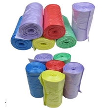 新料制作彩色断点式垃圾袋厚款无怪味50*60CM一卷33只左右