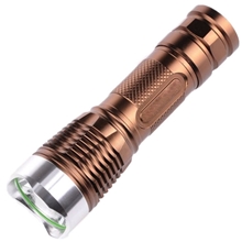 26650强光电led强光大功率手电筒u2强光手电筒10W大功率