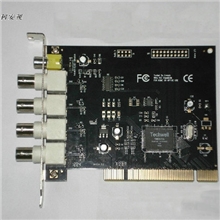 厂家热销高清采集卡4路视频采集卡监控视频卡带TV