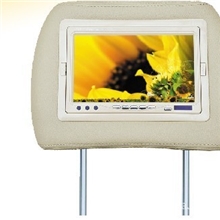 7寸头枕包显示器，头枕车载显示器，7寸液晶显示器。