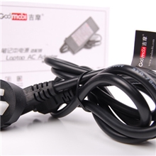 吉摩正品3孔通用电源线梅花尾用于联想等笔记本电脑