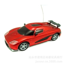 地摊货源特价1:24遥控车遥控跑车迷尔车红色遥控汽车